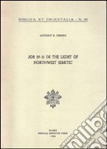 Job 29-31 in the light of northwest semitic. A translation and philological commentary