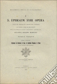 Ephraem Syri opera