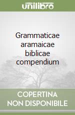 Grammaticae aramaicae biblicae compendium