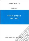 Bibliography 1936-2002 libro