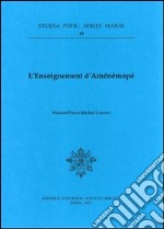 L'Enseignement d'Aménémopé libro