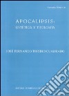 Apocalipsis: estetica y teologia libro