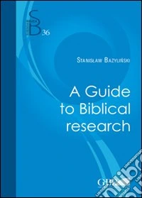 A Guide to biblical research