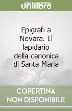 Epigrafi a Novara. Il lapidario della canonica di Santa Maria libro