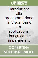 Introduzione alla programmazione in Visual Basic for applications. Una guida per imparare a programmare