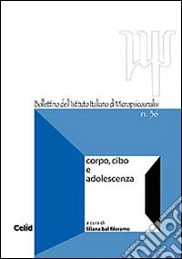 Corpo, cibo e adolescenza libro