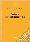 Sunti delle lezioni di economia politica libro