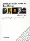 Introduzione alla letteratura delle Marche. Con CD-ROM libro