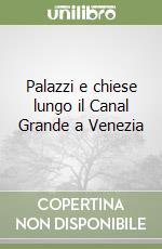 Palazzi e chiese lungo il Canal Grande a Venezia libro