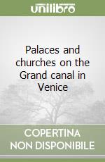 Palaces and churches on the Grand canal in Venice libro