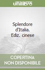 Splendore d'Italia. Ediz. cinese libro