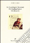 An etymological dictionary for reading Dante's «On Monarchy» libro