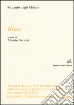 Rime. Ediz. critica libro