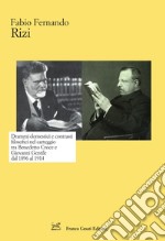 Drammi domestici e contrasti filosofici nel carteggio tra Benedetto Croce e Giovanni Gentile dal 1896 al 1914 libro