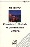 Giustizia Globale e governance umana libro