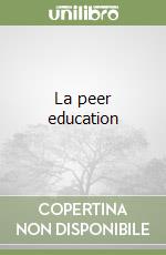 La peer education libro