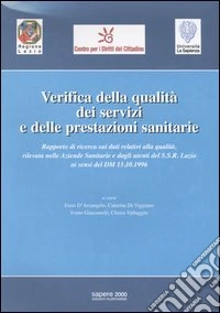 Verifica della qualità dei servizi e delle prestazioni sanitarie libro