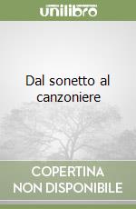 Dal sonetto al canzoniere libro