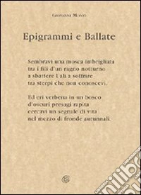 Epigrammi e ballate