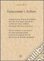 Epigrammi e ballate libro