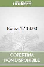 Roma 1:11.000 libro