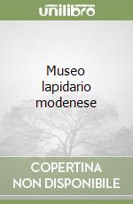 Museo lapidario modenese libro