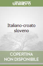 Italiano-croato sloveno libro