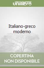 Italiano-greco moderno libro