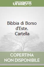 Bibbia di Borso d'Este. Cartella libro