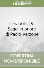 Hierapolis IV. Saggi in onore di Paolo Verzone