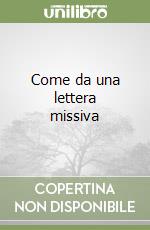 Come da una lettera missiva libro