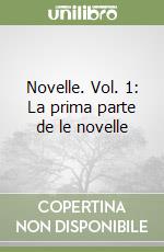 Novelle. Vol. 1: La prima parte de le novelle libro