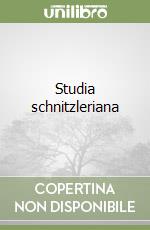 Studia schnitzleriana libro