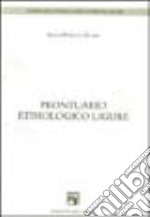 Prontuario etimologico ligure libro