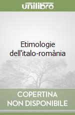 Etimologie dell'italo-romània libro