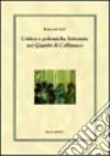 Critica e polemiche letterarie nei giambi di Callimaco libro