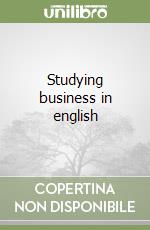Studying business in english