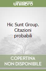 Hic Sunt Group. Citazioni probabili libro