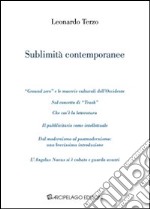 Sublimità contemporanee libro