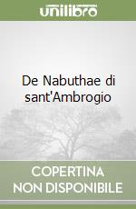 De Nabuthae di sant'Ambrogio libro