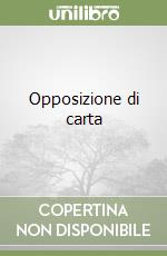 Opposizione di carta libro