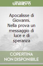 Apocalisse di Giovanni. Nella prova un messaggio di luce e di speranza libro