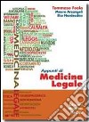 Appunti di medicina legale libro