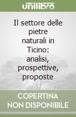 Il settore delle pietre naturali in Ticino: analisi, prospettive, proposte