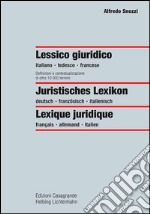 Lessico giuridico. Definizioni e contestualizzazione di oltre 10000 termini. Ediz. italiana, francese e tedesca