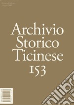 Archivio storico ticinese. Vol. 153 libro