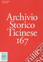 Archivio storico ticinese. Vol. 167 libro