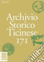 Archivio storico ticinese. Vol. 171 libro