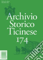 Archivio storico ticinese. Vol. 174 libro