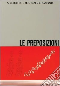 Le preposizioni libro